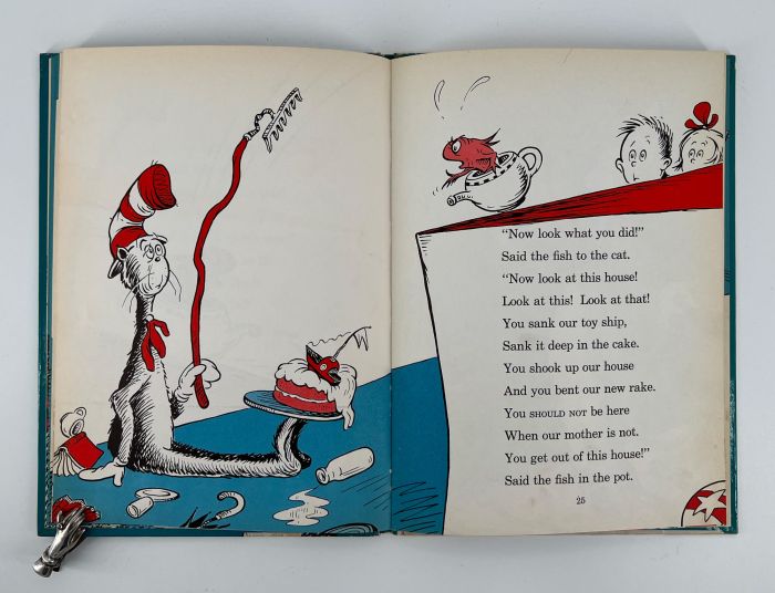 Cat in the hat coloring book