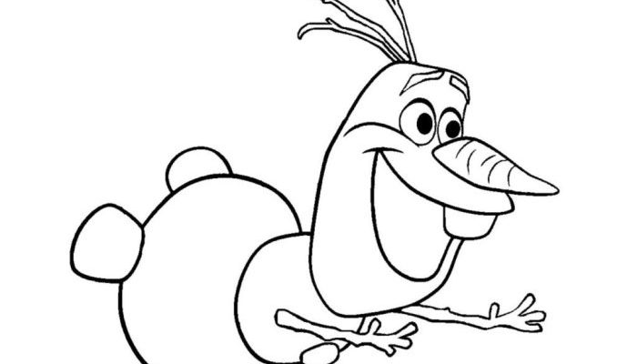 Olaf Coloring Book Page A Comprehensive Guide