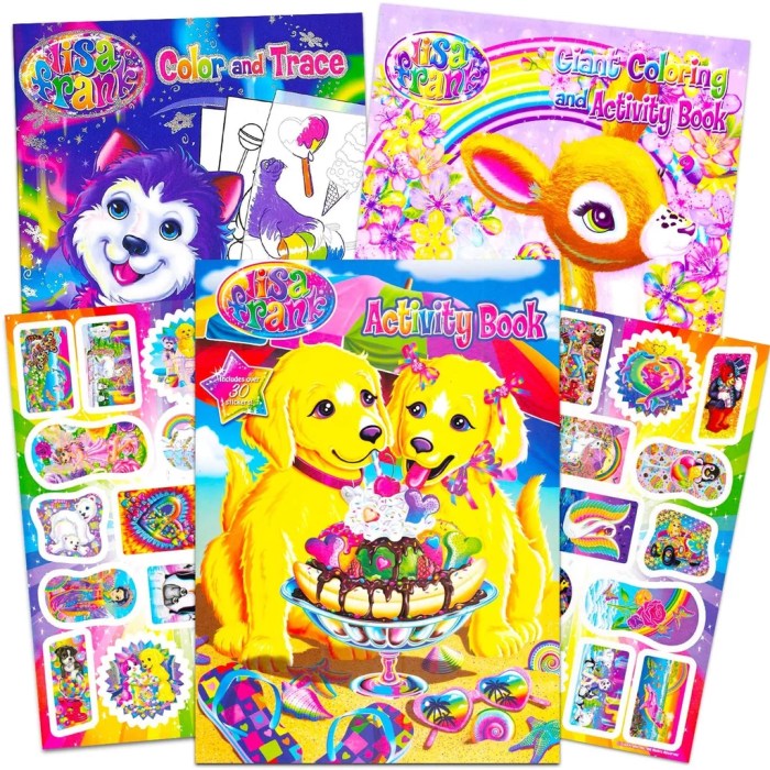 Lisa frank coloring book