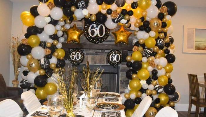 60th Birthday Decoration Ideas