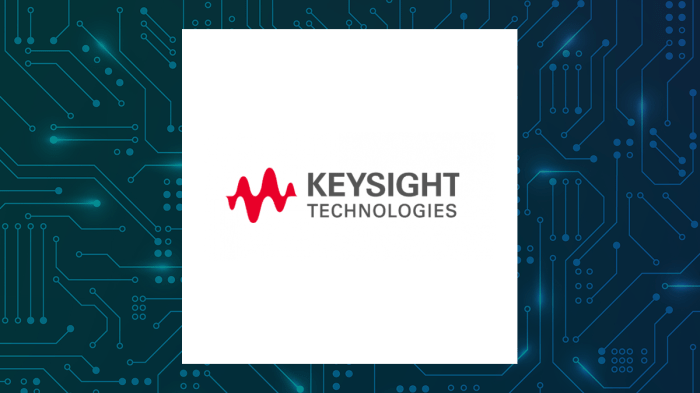 Keysight stock price today