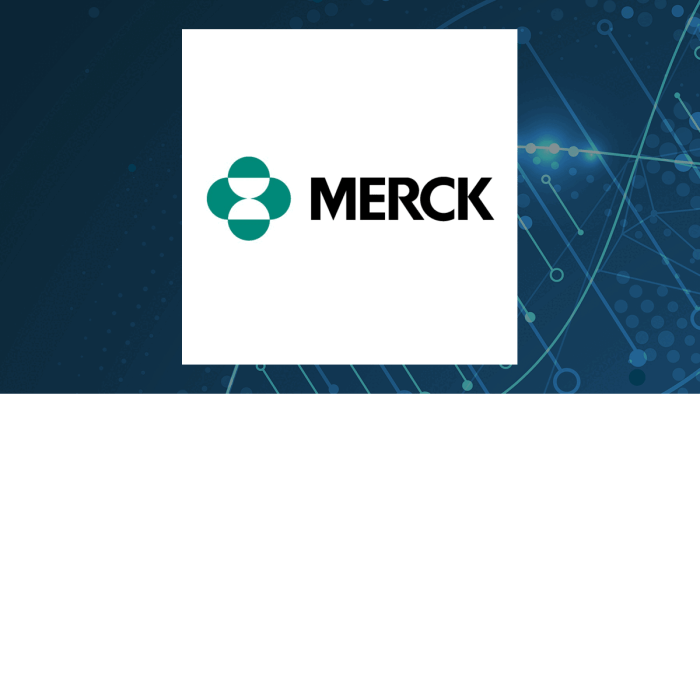 Merck pharma stock price